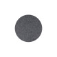 Panneau mural acoustique Wall Sculpo rond, PET gris foncé, Diamètre 45 cm ARCHYI