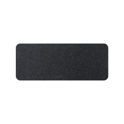 Panneau mural acoustique Sculpo rectangulaire, PET gris foncé, L 60 x H 45 cm ARCHYI