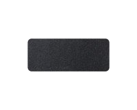 Rectangular Wall Sculpo acoustic panel, dark grey PET, L 60 x H 45 cm ARCHYI