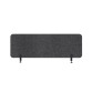 Panneau acoustique de bureau Sculpo gris fixation métal L 140 x H 40 cm ARCHYI