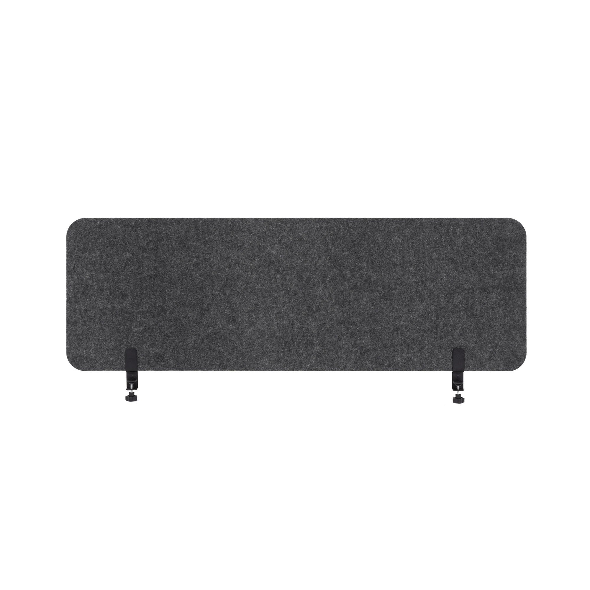 Panneau acoustique de bureau Sculpo gris fixation métal L 140 x H 40 cm ARCHYI