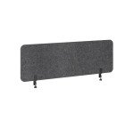 Panneau acoustique de bureau Sculpo gris fixation métal L 140 x H 40 cm ARCHYI