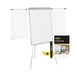 Paperboard - chevalet de conférence mélaminé bras extensibles trépied Bi Office Easy