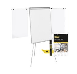 Paperboard - chevalet de conférence mélaminé bras extensibles trépied Bi Office Easy