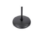 Panneau rectangle sur pied laqué  Bi-Office noir