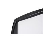 Panneau rectangle sur pied laqué  Bi-Office noir