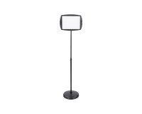 
Rectangular lacquered floor stand Bi-Office black 
