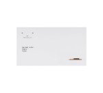 Tableau blanc sans cadre laqué Loop 180 x 100 cm Bi-Office