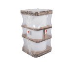 Tableau blanc sans cadre laqué Loop 240 x 100 cm Bi-Office