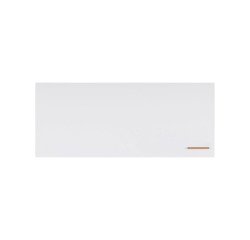 White lacquered frameless board Loop 240 x 100 cm Bi-Office