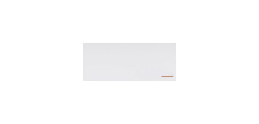 White lacquered frameless board Loop 240 x 100 cm Bi-Office