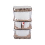 Tableau blanc sans cadre laqué Loop 240 x 100 cm Bi-Office