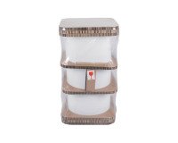 Tableau blanc sans cadre laqué Loop 240 x 100 cm Bi-Office