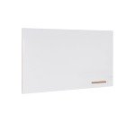 Tableau blanc sans cadre laqué Loop 180 x 100 cm Bi-Office