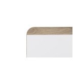 Tableau blanc acier laqué cadre bois 120 x 90 cm Ace Bi Office