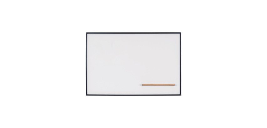 Tableau blanc acier émaillée A9  90x 120  cm New Generation Bi-Office