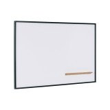 Tableau blanc acier émaillé A9 cadre noir 150 x 100 cm New Generation Bi-Office
