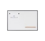 Tableau blanc acier émaillée A9  90x 120  cm New Generation Bi-Office