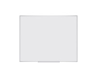 White enamelled steel board with aluminum frame 150 x 120 cm Earth Maya Bi-Office