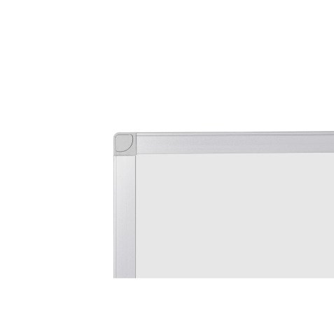 Tableau blanc mélaminé surface non magnétique cadre aluminium150 x 120 cm Bi-Office Ayda