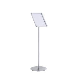 Poster holder A3 clip-on stand aluminum frame Bi-Office