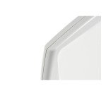 Panneau rectangle sur pied laqué Bi-Office gris