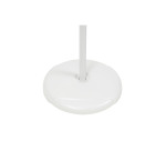 Panneau rectangle sur pied laqué Bi-Office gris