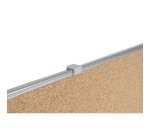 Tableau liege Suri cadre gris 178 x 118 cm Bi-Office