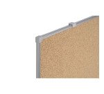 Tableau liege Suri cadre gris 178 x 118 cm Bi-Office