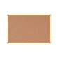 <ul><li>Ultrabrite industrial cork board with yellow aluminum frame 150 x 100cm Bi-Office</li></ul>