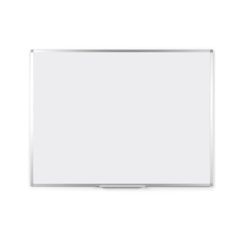 Tableau blanc mélaminé non magnétique cadre aluminium 180 x 120 cm Bi-Office Ayda