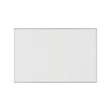 Tableau blanc magnetique Suri cadre gris 178 x 118 cm Bi-Office