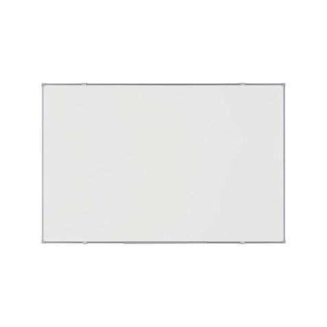 Tableau blanc magnetique Suri cadre gris 178 x 88 cm Bi-Office