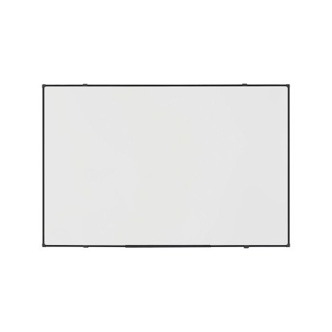 Tableau blanc magnetique Suri cadre noir 178 x 88 cm Bi-Office