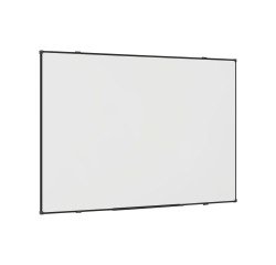 Magnetic whiteboard Suri with black frame 178 x 118 cm by Bi-Office