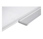 Tableau blanc acier émaillé cadre aluminium 150 x 120 cm Earth Maya Bi-Office