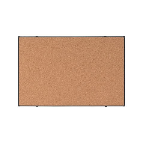 Cork board Suri black frame 178 x 118 cm - Bi-Office