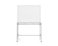 Werkstation met magnetisch gelakt stalen whiteboard 90 x 120 cm Industriel van Bi-Office