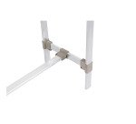 Workstation with lacquered steel whiteboard 75 x 106.5 cm BioFusion Dispatch Bi Office