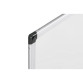 Whiteboard doppelseitig melaminbeschichtet drehbarer Stahlrahmen 120 x 90 cm Maya Bi-Office