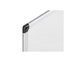 Dubbelzijdig witbord met stalen frame en melamine oppervlak 120 x 90 cm Maya Bi-Office