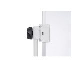 Tableau blanc mobile laqué pivotant Maya Bi-Office 120 x 90 cm