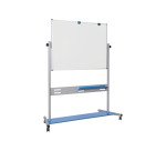 Tableau blanc émaillé pivotant Evolution 150 x 120 cm Bi-Office