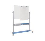 Tableau blanc émaillé pivotant Evolution 120 x 90 cm Bi-Office