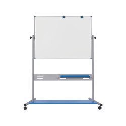 Tableau blanc émaillé pivotant Evolution 150 x 120 cm Bi-Office