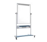 White lacquered swivel board Evolutio 92 x 120 cm Bi-Office