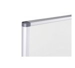 Tableau blanc pivotant evolution emaille gris 90 x 120 cm Bi-Office