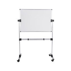 Tableau blanc laqué pivotant Earth  106,5 x 75 cm Bi-Office