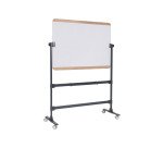 Tableau blanc laqué pivotant Ace 120 x 90 cm Bi-Office
