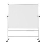 Tableau blanc laqué pivotant Maya 120 x 120 cm Bi-Office